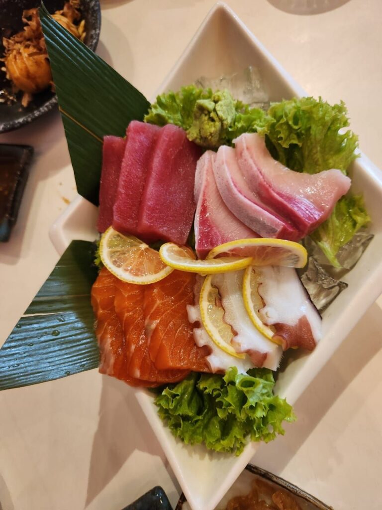 more sashimi